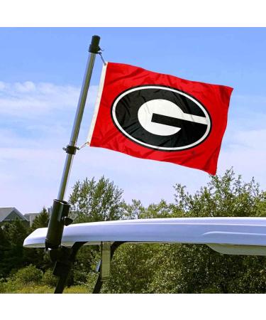 Georgia Bulldogs Golf Cart Boat Flag - Officially Licensed NCAA Merchandise - Buy Online on GoSupps.com