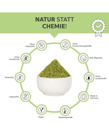  eltabia Organic Matcha Tea Powder 500g - Premium Quality Matcha Powder - 100% Pure No Additives - The King Among Teas - Buy Online on GoSupps.com