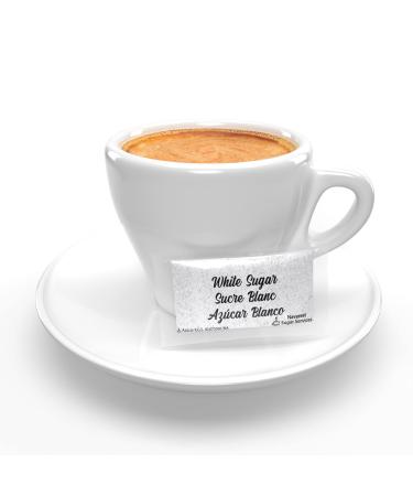 Sucre blanc en sachets individuals 1000 pieces 3g. Monodosis en film de protection 100% recyclable