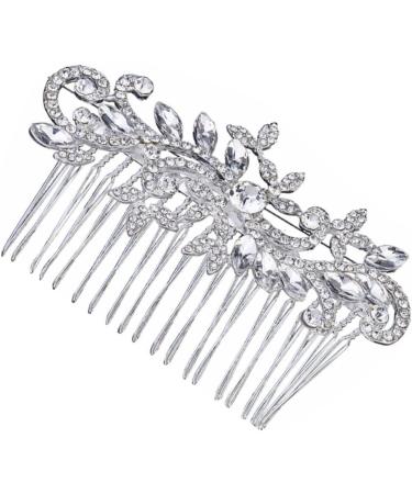 Beaupretty Hair Comb headpieces for wedding headwear for women bridal headpiece Rhinestone women headpiece Miss crystal hair Wedding Rhinestone Comb - Buy Online on GoSupps.com