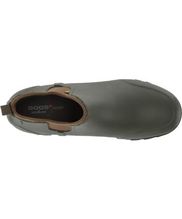 BOGS Mens Sauvie Slip-On Boot 10 Olive - Waterproof Comfort for Men - Buy Online on GoSupps.com