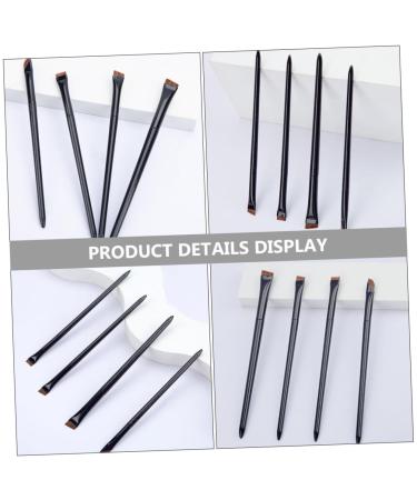 Angled Eyeshadow & Eyeliner Brush Set | Precision Makeup Tools for Flawless Eye Looks - Buy Online on GoSupps.com