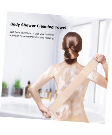 Shop Mikinona Luffa Bath Towel Scrubber | Exfoliating Sponge Pad for Spa Quality Cleanse | International Shipping Available - Buy Online on GoSupps.com