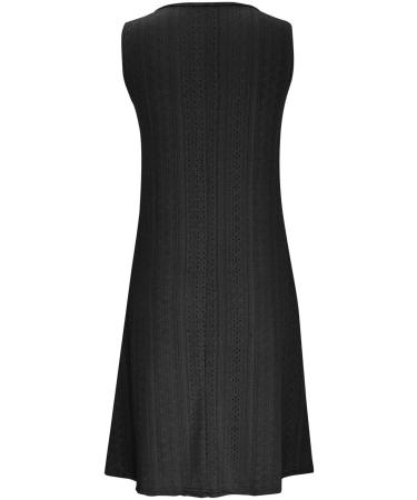 Womens Summer Stripe Maxi Dress Short Sleeve V Neck Casual Loose Long Beach Split Dresses Fit and Flare Dress E-black Large - Buy Online on GoSupps.com