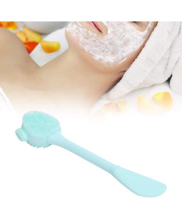 Face Brush Brosse Pourge Manuelle Foodade Silicone Pp Handheld Silicone Face Brush Diy Mixing Stick Makeupsing Brush(Green Double Head Shape (All green double-ended knife type) - Buy Online on GoSupps.com