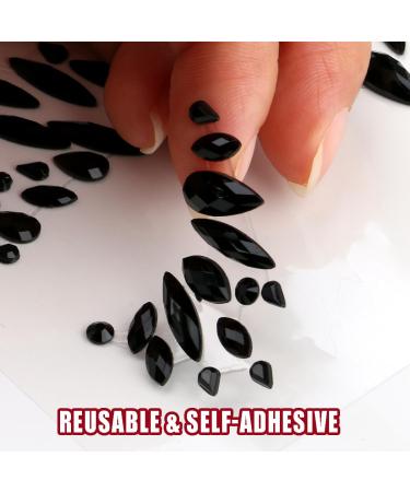 Bowitzki Face Jewels for Halloween | Rhinestone Stickers & Self-Adhesive Crystal Makeup Gems | Festival Accessories - Buy Online on GoSupps.com