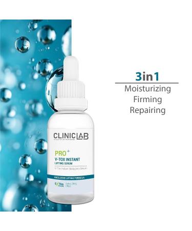 Cliniclab Pro+ V-Tox Instant Lifting Serum 30 mL - Buy Online on GoSupps.com