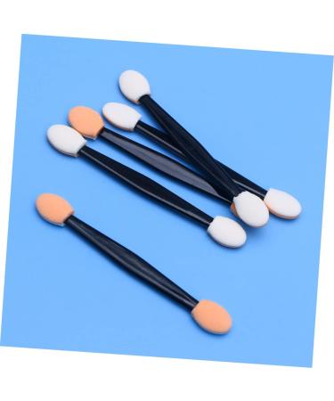 Beavorty 100pcs Sponge Brush Disposable Single Used Dual Sided Safe Soft Portable Makeup Tools Eyeshadow Cotton Swab Eyeshadow Brush for Women Ladies - Buy Online on GoSupps.com