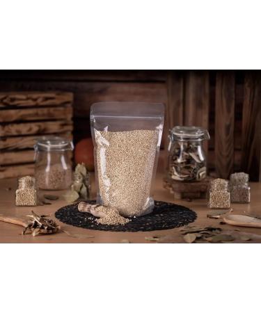  Kuchnia Zdrowia Kuchnia Zdrowia - Unroasted White Buckwheat Groats - High Quality - Vegan - Natural - Leak-Proof Zipper Packaging - 1kg Doypack - Buy Online on GoSupps.com