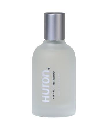 Huron Eau de Parfum - Everyday Fragrance for Men - Clean Aromatic Notes of Mandarin Cardamom Blue Sage Lavender & Ocean Air - Long Lasting Men's Cologne - Safe Clean Ingredients - 1.7 Fl. Oz. Sea Salt + Driftwood