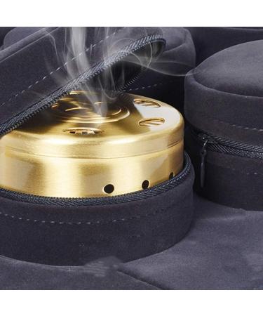 ULTNICE Abdomen Moxibustion Burner Box Warm Uterus Moxa Purifier Protective Holder Smokeless Moxa Tank without Copper Box - Buy Online on GoSupps.com