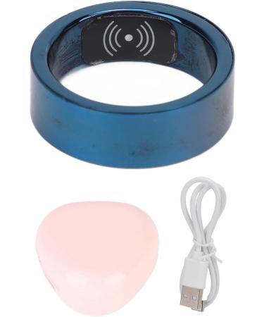 Smart Ring - Sleep Tracker Waterproof Titanium Alloy with Vibration Alarm | Perfect Gift - 17# BLUE - Buy Online on GoSupps.com