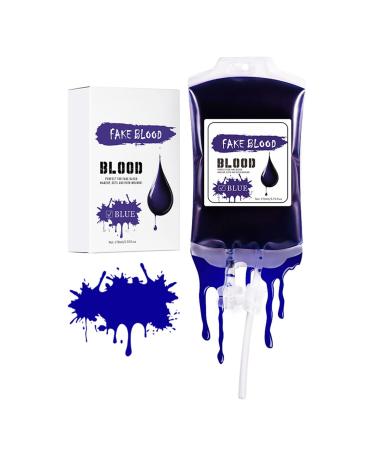 Generisch Liquid face paint - 170 ml - Waterproof bag for Halloween red and blue makeup for women and men - Spooky party supplies