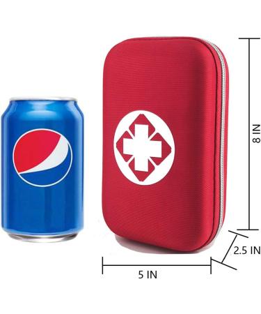 Evantek 155-Piece Waterproof First Aid Kit for Camping, Hiking, Home, Outdoor, Vehicle - Red - Buy Online on GoSupps.com