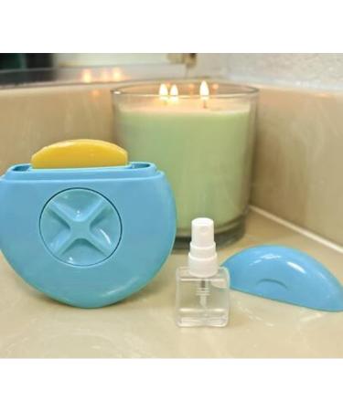 3-in-1 Women's Razor - Portable Hair Remover Tool for Smooth Skin | Manual Body Hair Cutter (Blue) - Buy Online on GoSupps.com