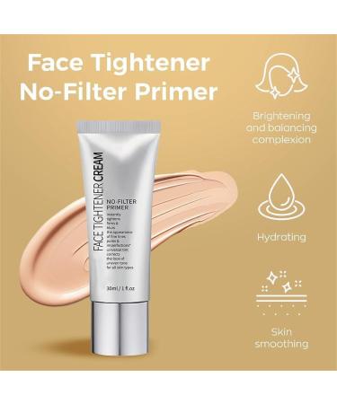 Face Tightening Cream Primer Face Tightener No-Filter Primer Skin Tightener Primer Face Makeup Face Blurring Primer for Face Before Makeup 1 Fl. Oz.Face Primer Makeup - Buy Online on GoSupps.com