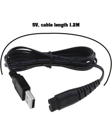 Yinettez 2 Piece Razor Replacement Charging Cable - Compatible with HAFTKER RFC-588 RFC-598 RFC-692 RFC-696 RSCX-9598 RSCX-7568 - 5W 1.2m Length - Buy Online on GoSupps.com