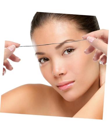 Baluue 1box Black Brow Mapping Wire Ruler Makeup Tool Eyebrow Drawing Auxiliary Tool Wire Ink 6x4.5cm Black - Buy Online on GoSupps.com