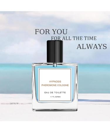 Pheromone Cologne for Men Long-Lasting Eau De Toilette Fresh Natural Scent Attractiveness-Boosting Fragrance 50ml/1.7oz - Buy Online on GoSupps.com