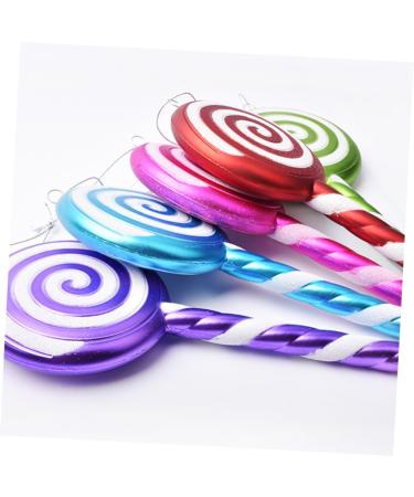 Cabilock 1pc Lollipop Pendant Decor Christmas Hanging Lollipop Xmas Candy Ornaments Props Christmas Tree Blue 20X9.5X2cm - Buy Online on GoSupps.com