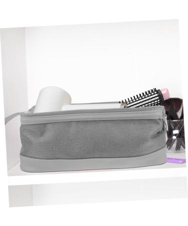 SOIMISS Hair Dryer Storage Bag Hair Dryer Case Hair Dryer Organizer Bag Case for Hair Dryer Toiletry Bag Pu 36.00X15.50X13.00CM Light Grey - Buy Online on GoSupps.com