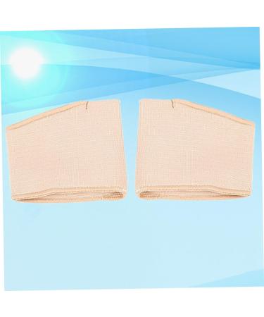 2pcs Thumb Splint & Heels Cushioning Pads - Foot Cushions for High Heels, Neuroma, Bunion, Toe Brace - Skin Colour Orthotics - 9x8CM - Buy Online on GoSupps.com
