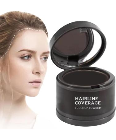 Hairline Shadow Powder Instant Sweatproof Hairline Eyeshadow with Mirror Quick Cover Grey Hair Root Concealer Eyebrows and Beard Root Hair Root Repair Black - Buy Online on GoSupps.com