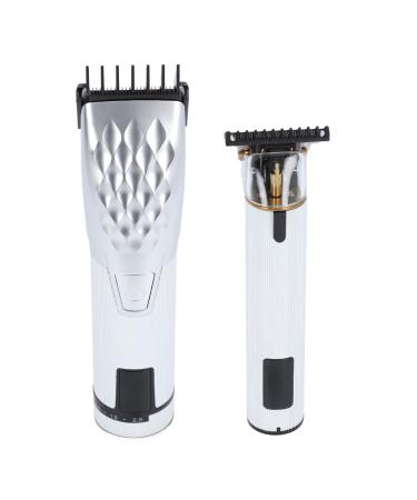 High Power Electric Hair Clipper Set with 9 Attachments for Precise Trimming Professional Grade Results with Multiple Accessories for Versatile Styling