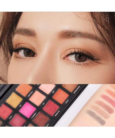 Fyearfly Makeup Eyeshadow Palette 18 Colors Eyeshadow Palette for Beginners Matte Pearlescent Water Resistant Eye Cosmetic Palette for Girls or Women - Buy Online on GoSupps.com