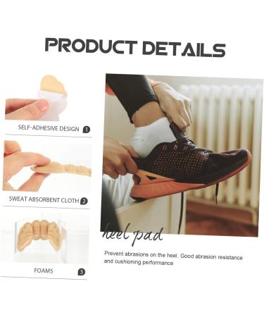 NOLITOY Non-Slip Heel Pads - 15 Pairs of High Heel Liners & Protective Inserts for Ultimate Comfort | Anti-Wear Foot Cushions - Buy Online on GoSupps.com