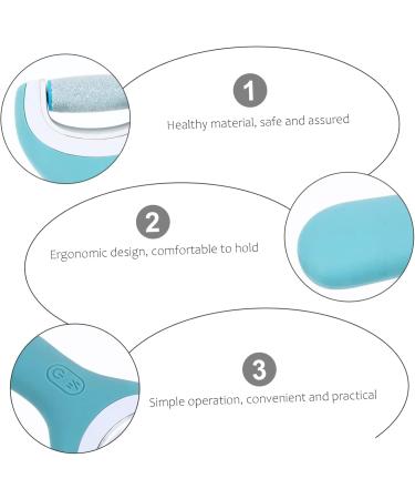 Ipetboom 3 Sets Pedicure Nursing Portable Removers Electric Feet Removers Portable Callus Removers File Foot Grinder Electric Pedi Feet Care Foot Scraper Quartz Charging Mode - Buy Online on GoSupps.com