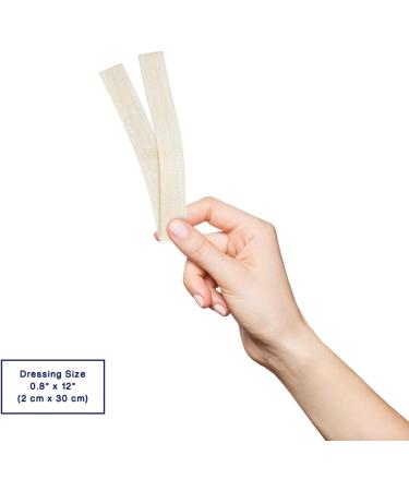 MedHeal by MedvanceTM Silver Calcium Alginate Ag Sterile Dressing 0.8x12 - 5 Dressings/Box | Antibacterial & Highly Absorbent - Buy Online on GoSupps.com