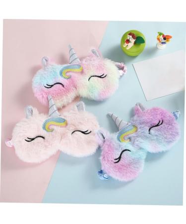Optimized Meta Title: "Buy 3pcs Unicorn Eye Patch - Cute Cartoon Sleep Masks for Kids | Plush Travel Sleeping Blindfolds - International Shipping Available - Buy Online on GoSupps.com