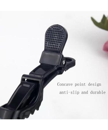 RIBONI 10 pcs Alligator Hair Clips for Styling Sectioning Non-slip Grip Clips Durable Women Professional Plastic Salon Hairclip Double-Hinged Design DIY Accessories Hairpins White white 1 count (Pack of 10) - Buy Online on GoSupps.com