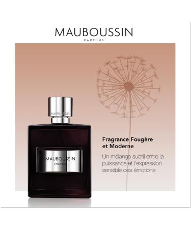 Mauboussin - Pour Lui 100ml (3.3 Fl Oz) - Eau de Parfum for Men - Fern & Modern Scents Fern & Modern 3.3 Fl Oz (Pack of 1) - Buy Online on GoSupps.com