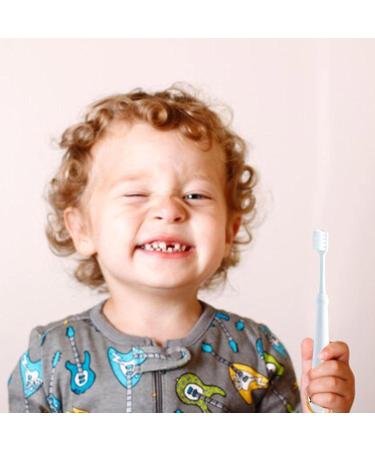 Toddler Toothbrush Toothbrush with Soft Brush Head - Travel Toothbrush with Round Anti-Slip Handle for Kids 3-12 Years Old Shakven - Buy Online on GoSupps.com