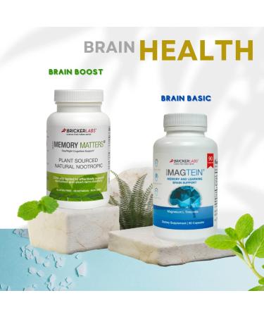 Bricker Labs MAGTEIN Magnesium L Threonate 90 Capsules - Memory & Learning Support - Buy Online on GoSupps.com