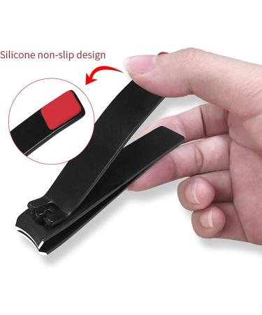 OUSIKA Nail Clippers 1PC Nail Clippers Stainless Steel Nail Cutter Clippers Manicure Beauty Tool Nail Cutter Pedicure Finger Toe Scissors Nails - Buy Online on GoSupps.com