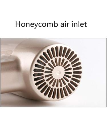 Hair Dryer Hotel Wall Mounted Blow Dryer 1200W White Compact Lightweight Hairdryer Hot/Cold 2 Heat Settings Overheating Protection Constant Temperature Hair Care for Home Hotel Bathroom Gold Small - Buy Online on GoSupps.com