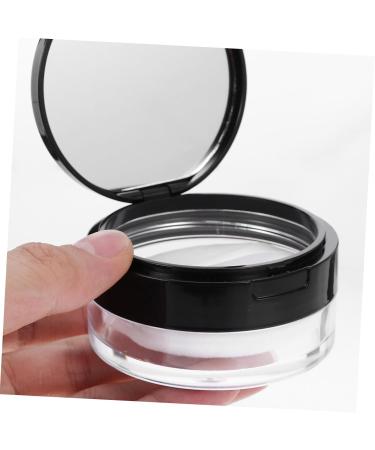 PACKOVE Cosmetic Travel Containers Makeup Containers Pillow Foundation Puff Loose Powder Puff Loose Powder Compact Makeup Powder Puff Packaging Makeup Setting Powder Size 1 Black - Buy Online on GoSupps.com