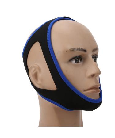 Anti-snoring chin straps snoring solution effective anti-snoring device adjustable breathable stop-cutting belt jaw support belt sleep chin straps for men and women (#4)