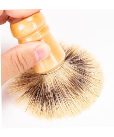 Doitool 2-Piece Bartbrush Razor Set | Men's Travel Grooming Gifts | Badger Hair Brush & Wooden Handle - Perfect for Father's Day - Buy Online on GoSupps.com