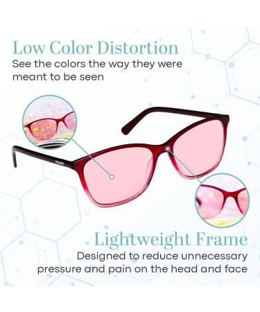 Terramed Just Think Comfort Migraine Glasses FL-41 | Unisex Light Sensitivity Relief | UV Protection for Migraine & Eye Strain - Buy Online on GoSupps.com