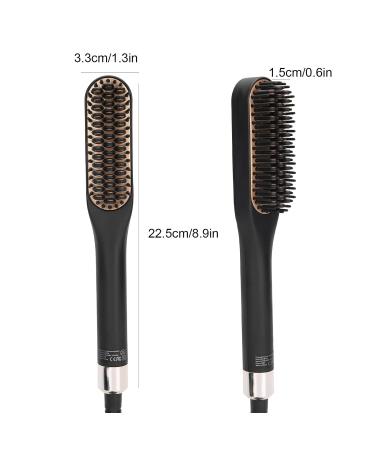 Mini Electric Beard Straightener for Men | PTC Heating 3 Timer Settings | Ultimate Beard Styling Comb - Buy Online on GoSupps.com