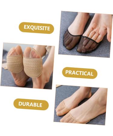 minkissy 8 Pairs Half Socks Foot Pad Womens Socks Cozy Socks for Women Wear-resistant Toe Socks Silicone Heel Protector Compact Toe Socks Daily Use Toe Socks Foot Accessory Summer - Buy Online on GoSupps.com