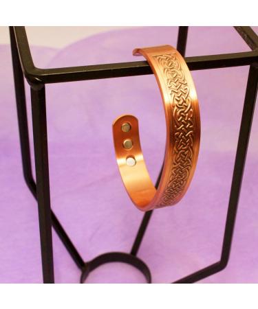 Buy Copper Magnetic Bracelet with 6 Magnets - Unisex Fashion & Health Benefits - Buy Online on GoSupps.com