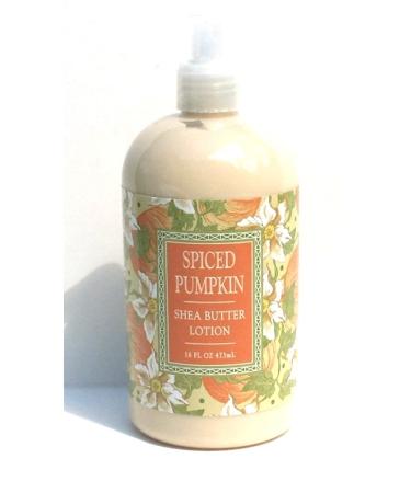 Greenwich Bay Spiced Pumpkin Hand and Body Lotion with Shea Butter Pumpkin Oil Clove Oil and Cocoa Butter 16oz 16 Fl Oz (Pack of 1)