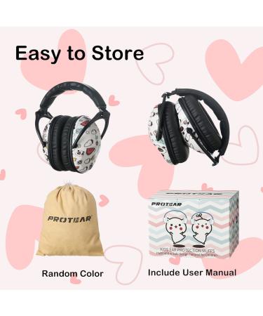 PROTEAR Kids Ear Defenders SNR 28 dB - Panda Noise Cancelling Ear Muffs for Children - Ideal for Concerts and Study - 15x13x10cm - Buy Online on GoSupps.com