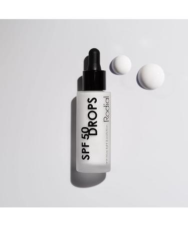 Rodial SPF 50 Drops 30ml - Hyaluronic Acid & Vitamin E Face Serum | UVA/UVB Protection & Anti-Photoaging Moisturizer - Buy Online on GoSupps.com