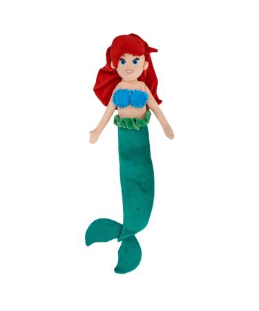 Extra Long Hot Water Bottle Super Soft Novelty Plush Cover Natural Rubber 1L Capacity 55cm Long Perfect for Pain Relief on Aches or Injuries (Mermaid) Mermaid - Multi Colour